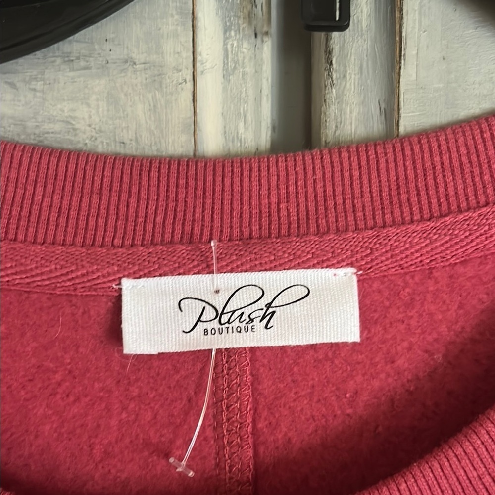 Long Sleeve Sweatshirt Dress - Picture 3 of 5